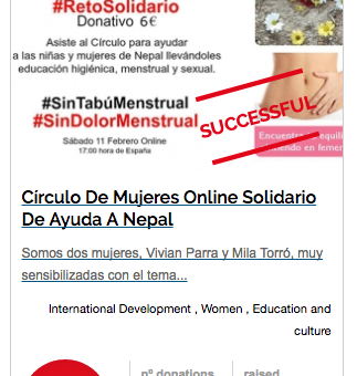 Online Supportive group for Nepal #sintabumenstrual