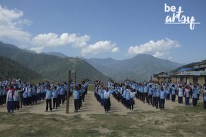 Travel log - RatoBaltin at the Chilkhaya school