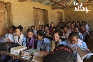 Travel log - RatoBaltin at the Chilkhaya school