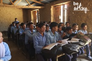 Travel log - RatoBaltin at the Chilkhaya school