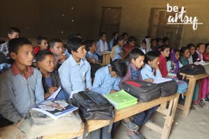 Travel log - RatoBaltin at the Chilkhaya school