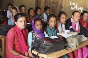 Travel log - RatoBaltin at the Chilkhaya school