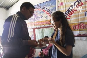 Travel log - RatoBaltin at the Chilkhaya school