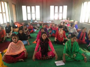 Meditation helps in Saphebagar