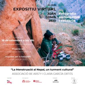 Cartell exposició be artsy Santa Coloma de Gramenet