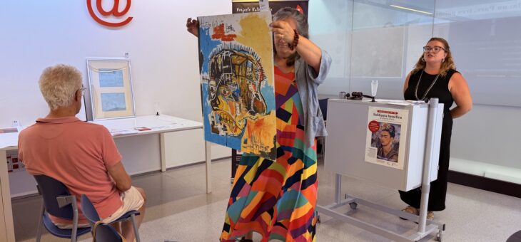 Charity art auction in Ullà raises €700 for be artsy’s projects in Nepal
